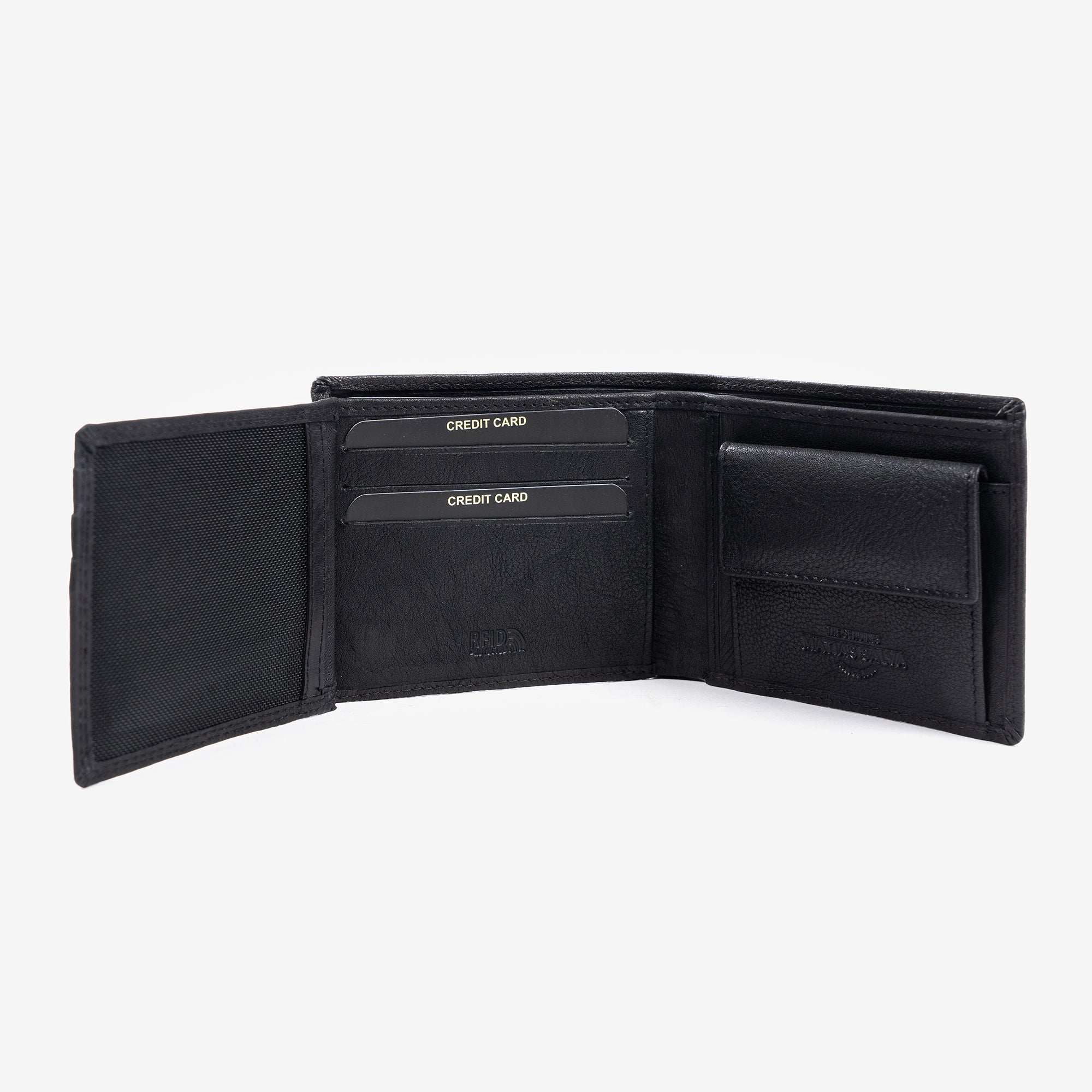Cartera de Piel para Hombre 11x9 cm