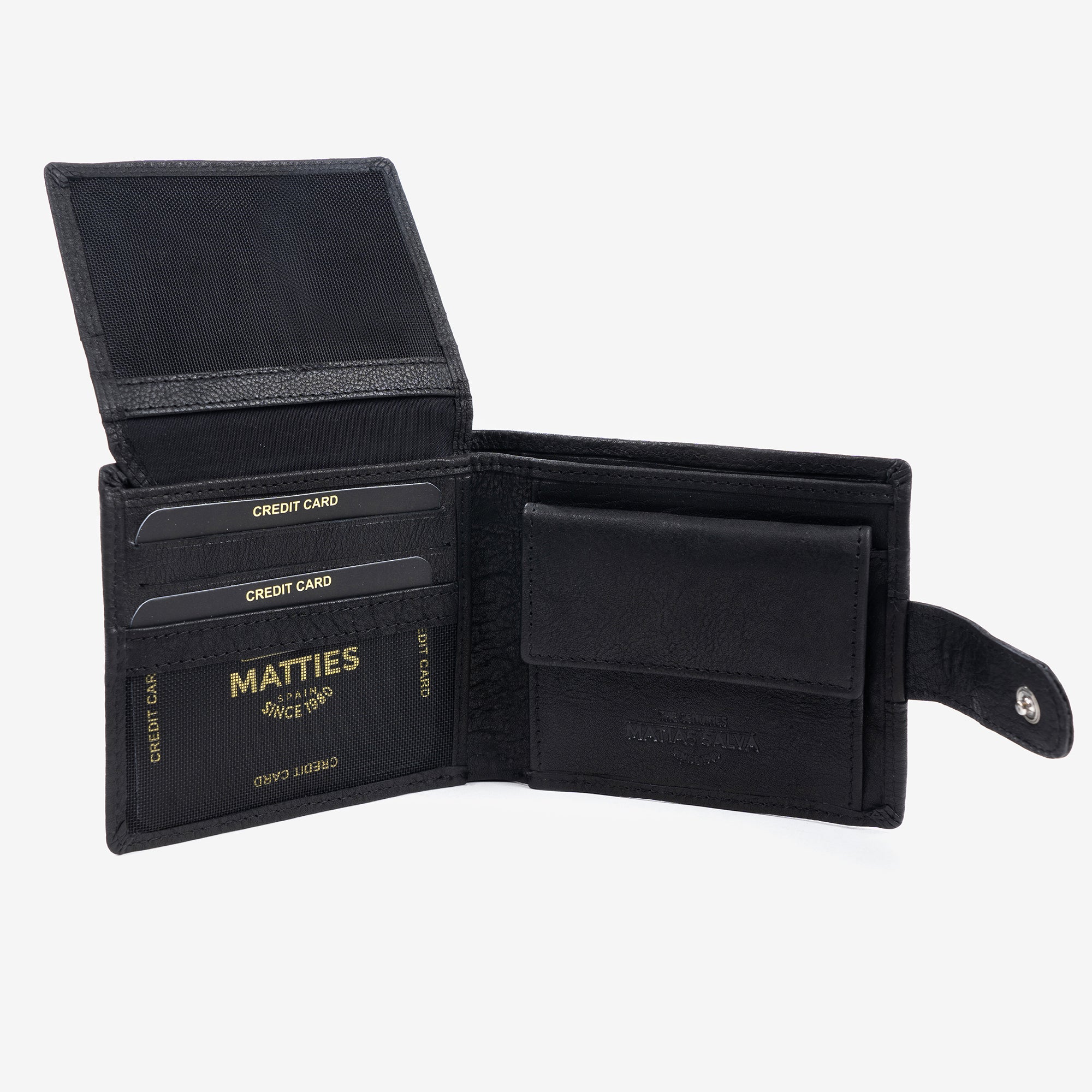 Cartera de Piel para Hombre 10,5x9 cm