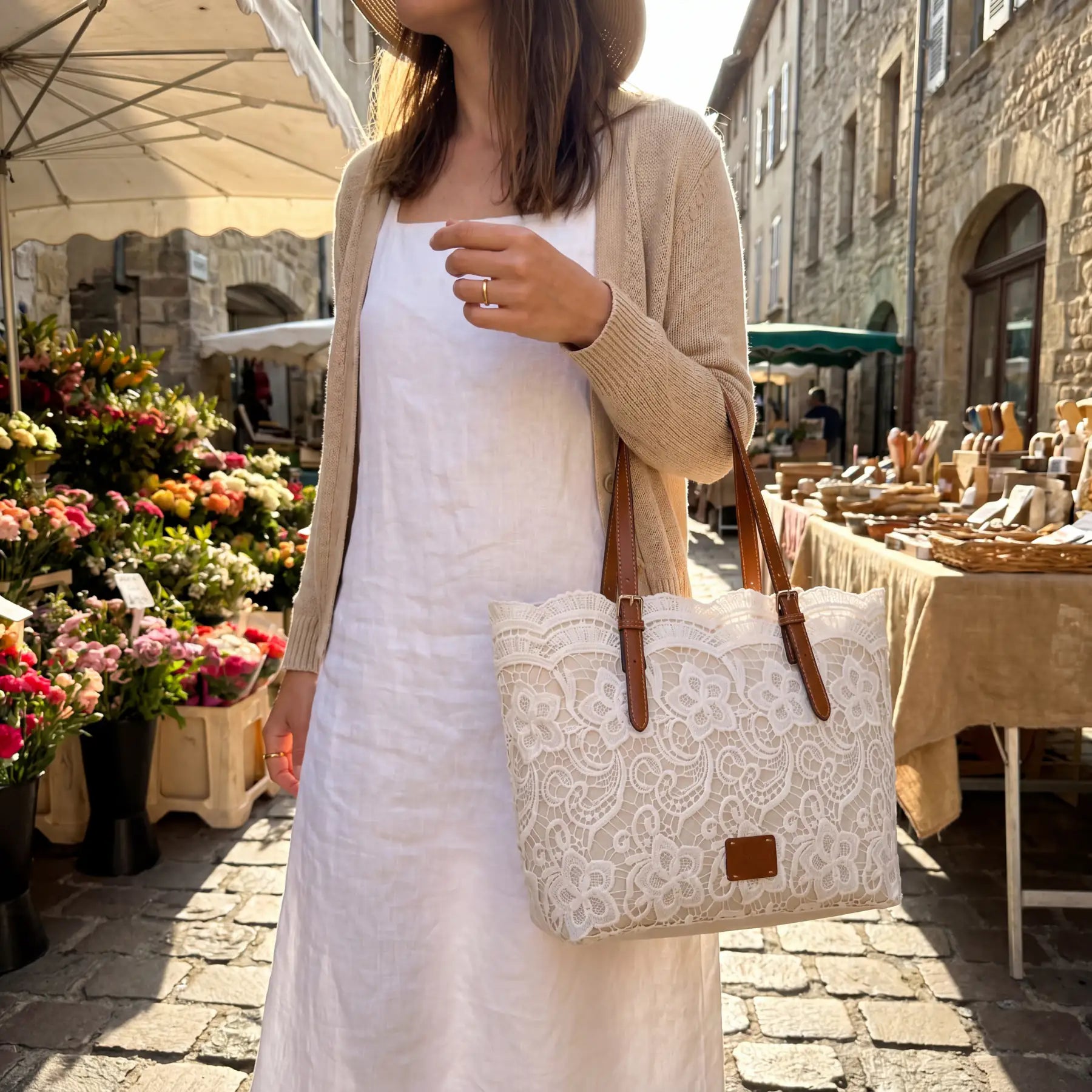 Bolso Arion Ibiza de Verano, Tejido Calado