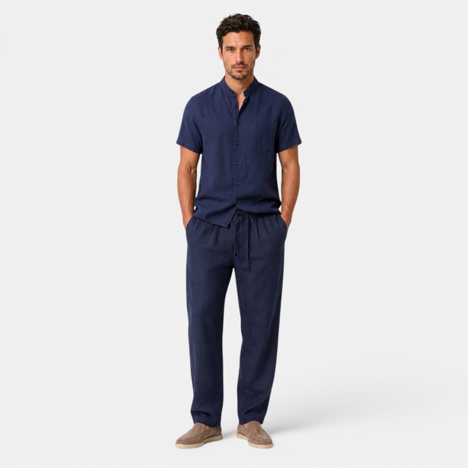 Conjunto Hombre Lino Tencel Premium