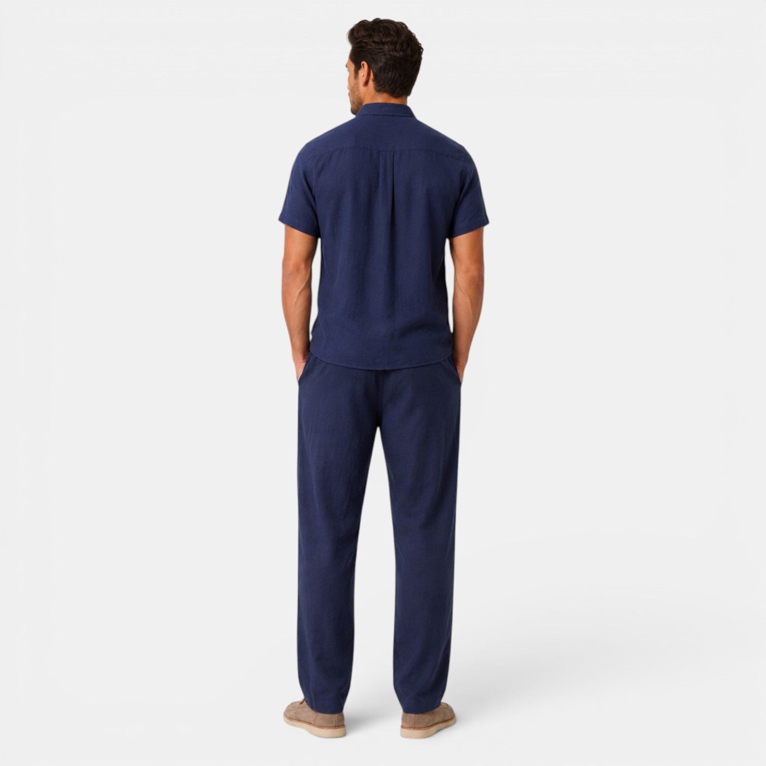 Conjunto Hombre Lino Tencel Premium