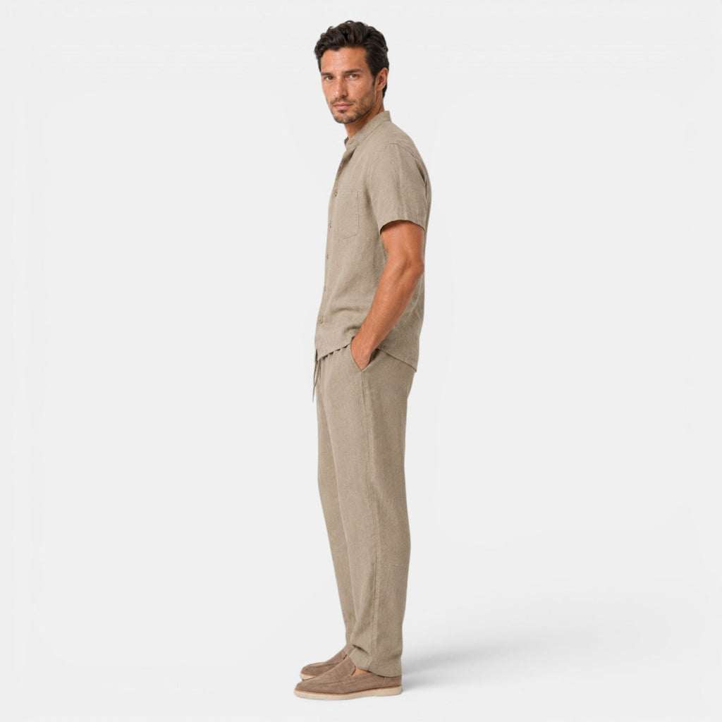 Conjunto Hombre Lino Tencel Premium