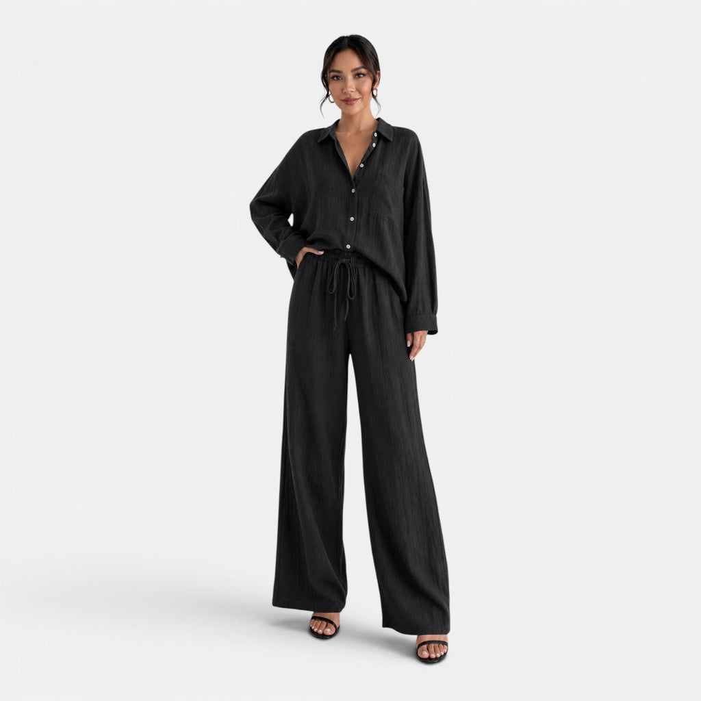 Conjunto Lino Mujer Talla Grande