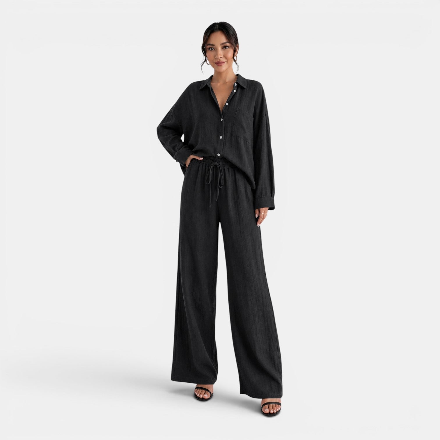 Conjunto Lino Mujer Talla Grande