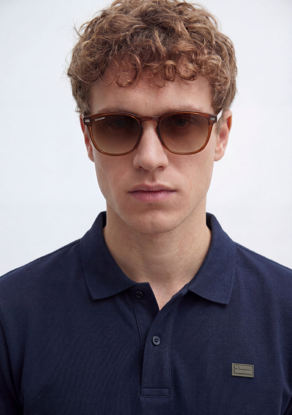 Gafas de Sol Cuadradas Carey/Marrón Degradado