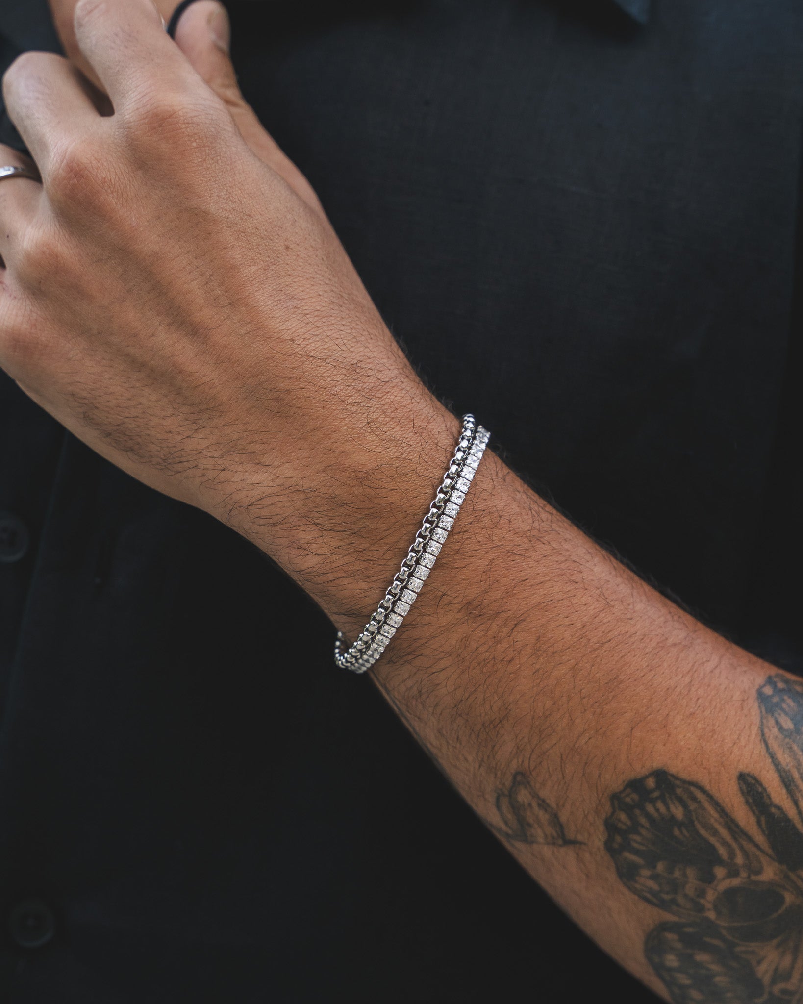 Pulsera de Plata con Circonitas