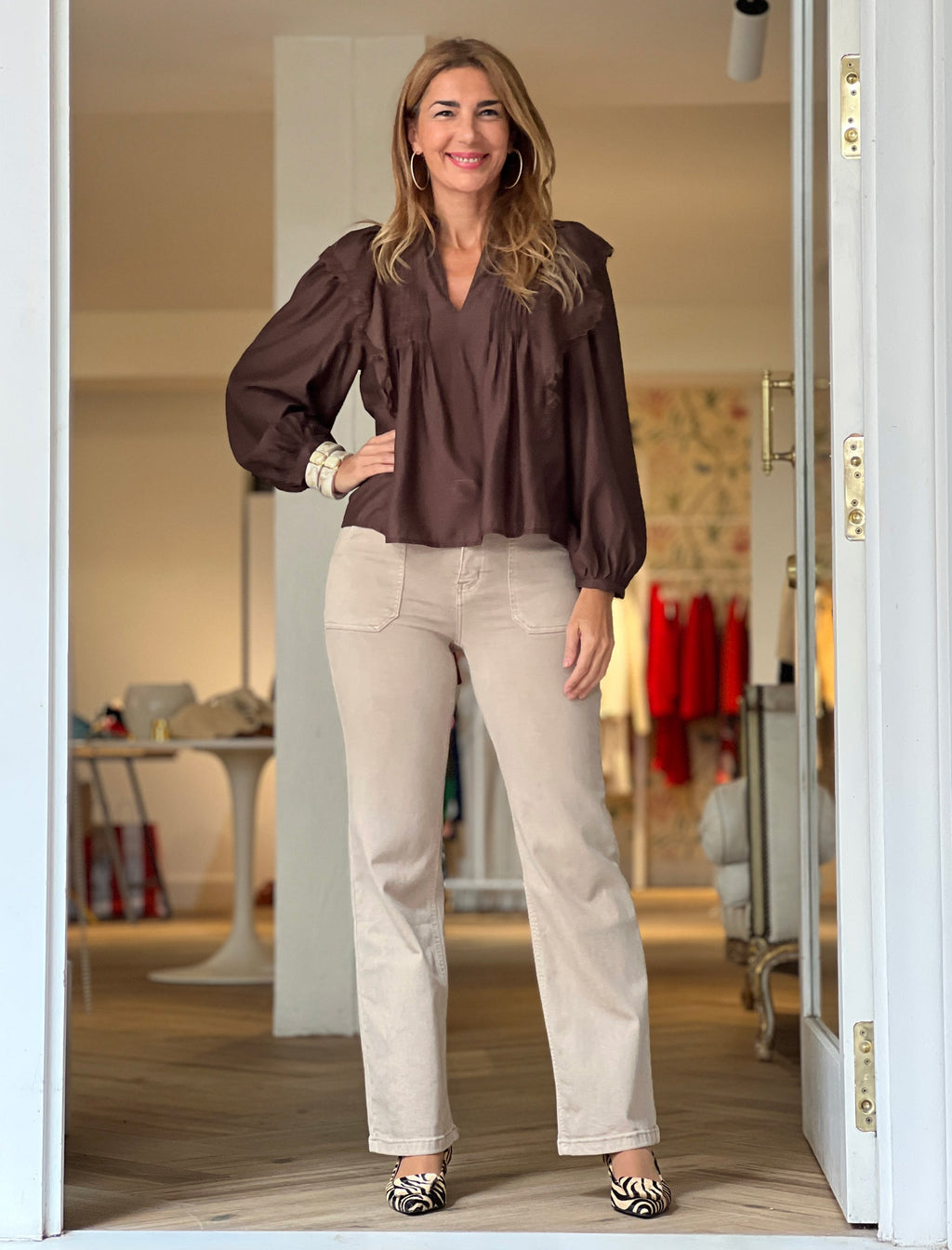 Blusa de Volantes Chic