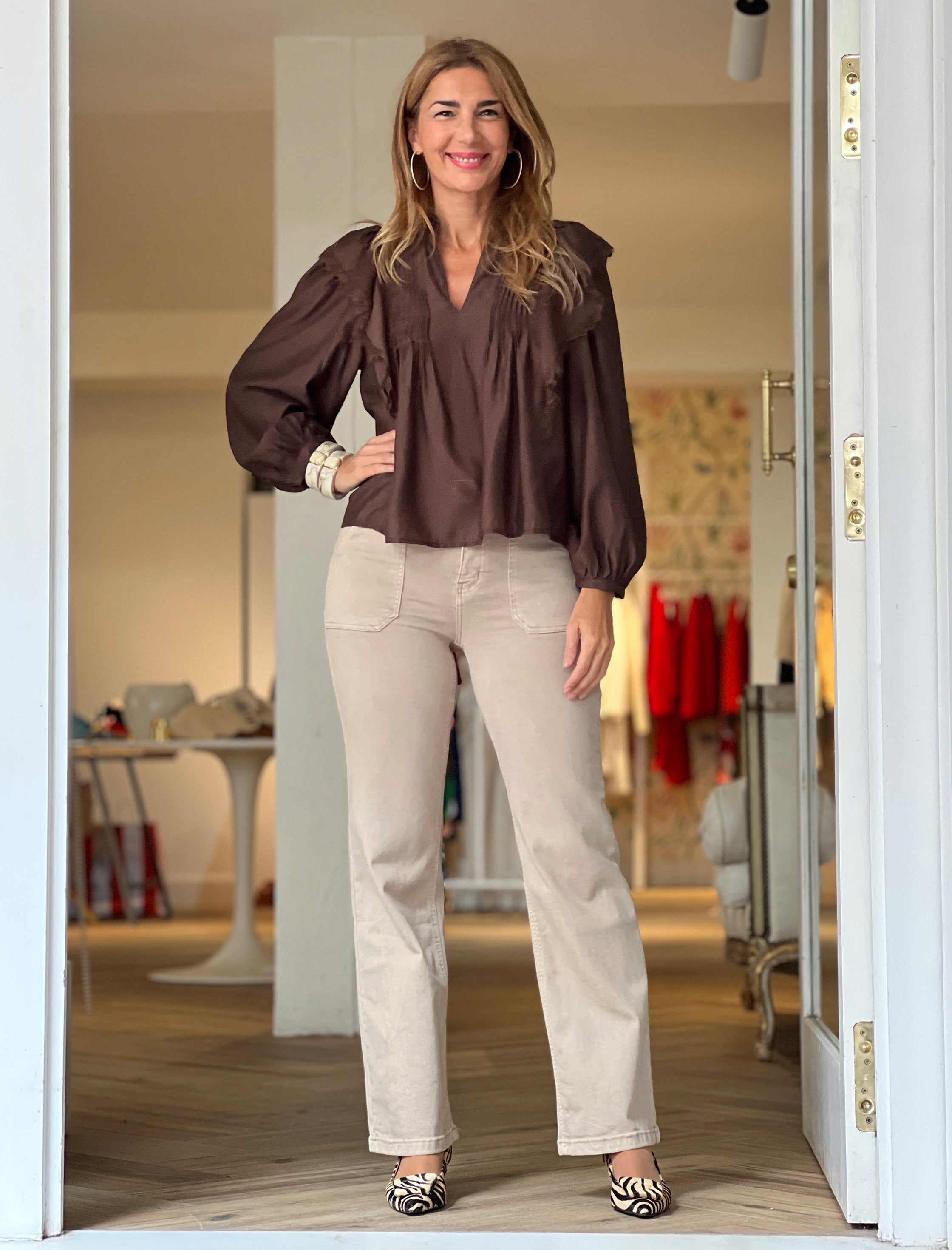 Blusa de Volantes Chic