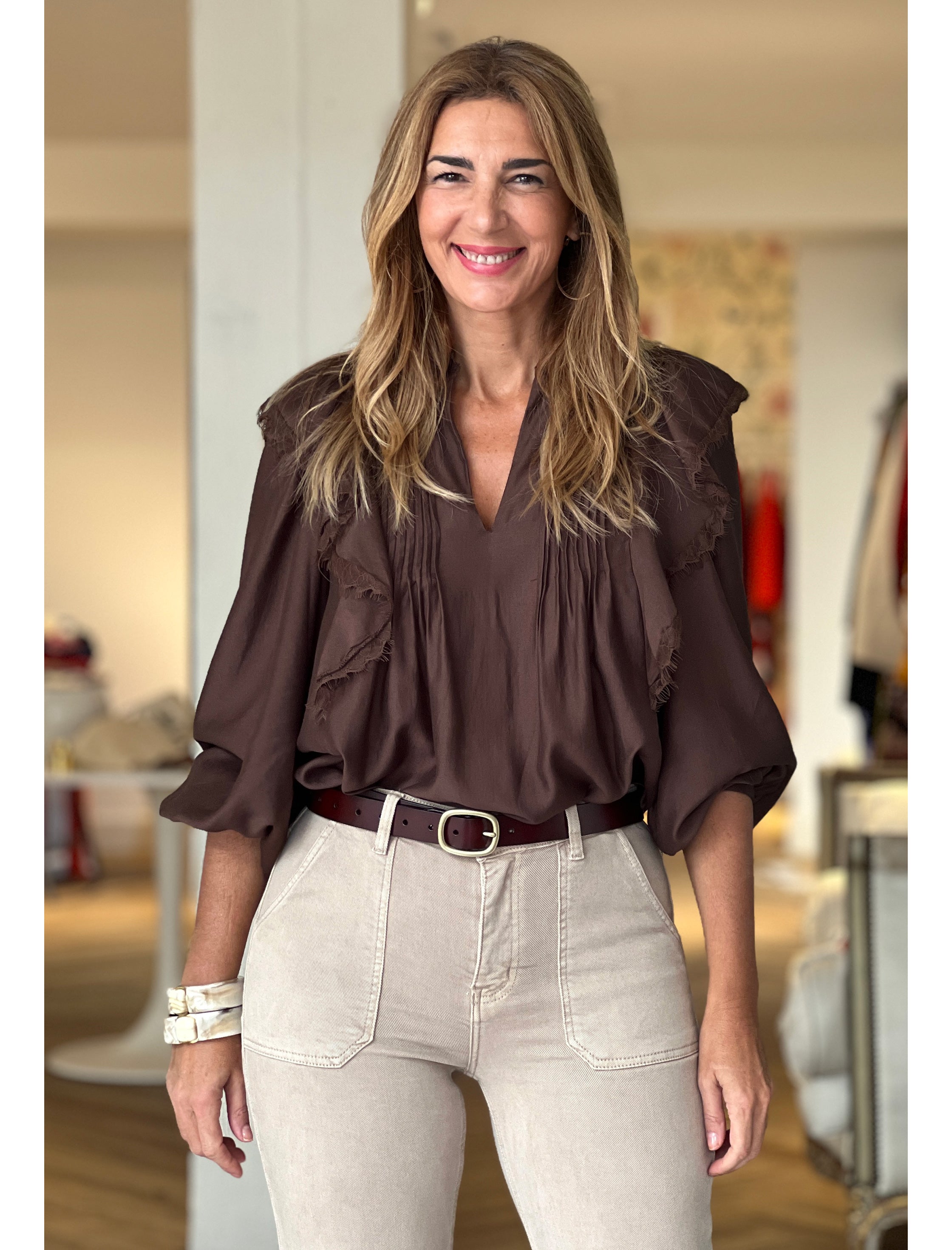 Blusa de Volantes Chic