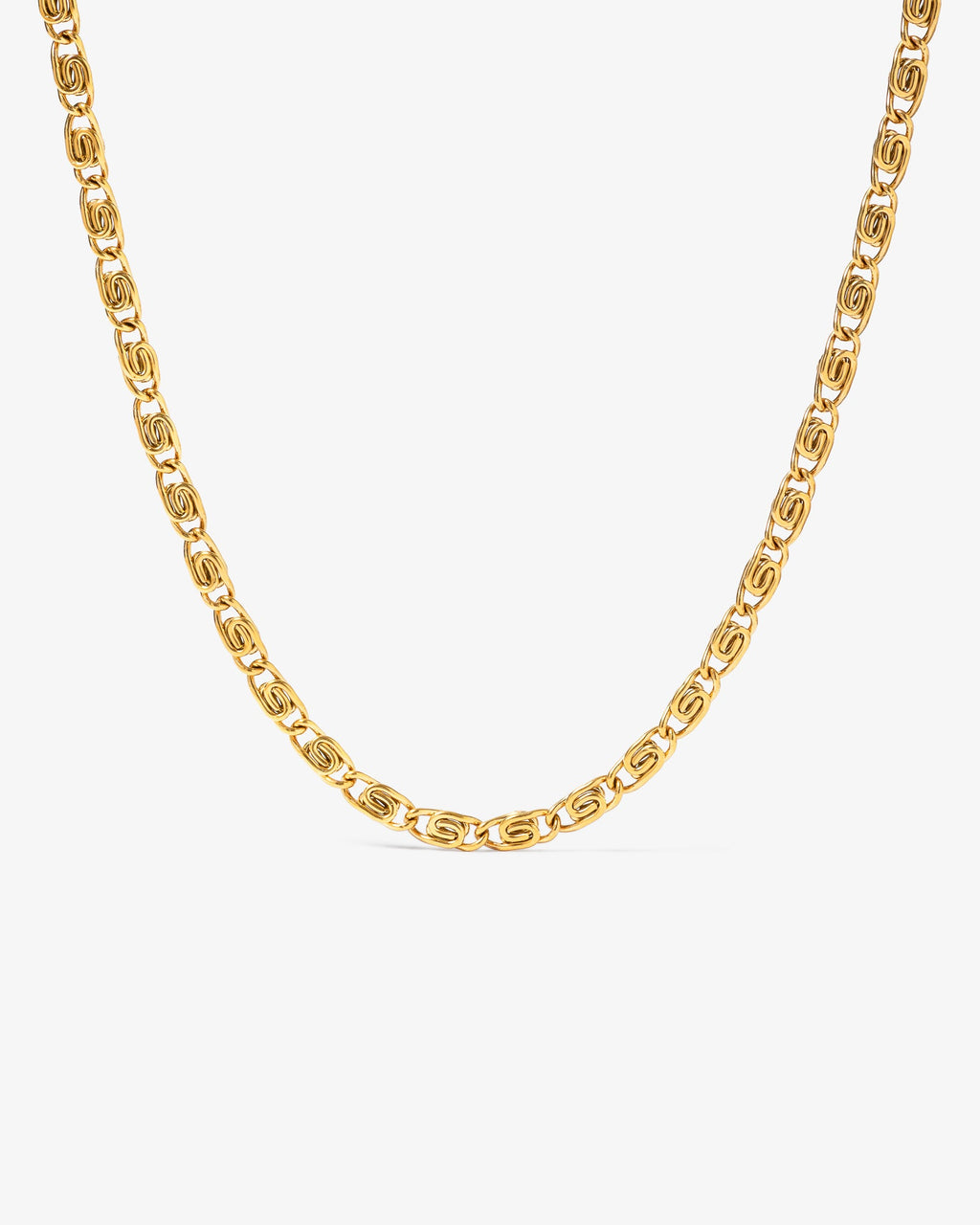 Cadena de Oro Inspirada en la Costa