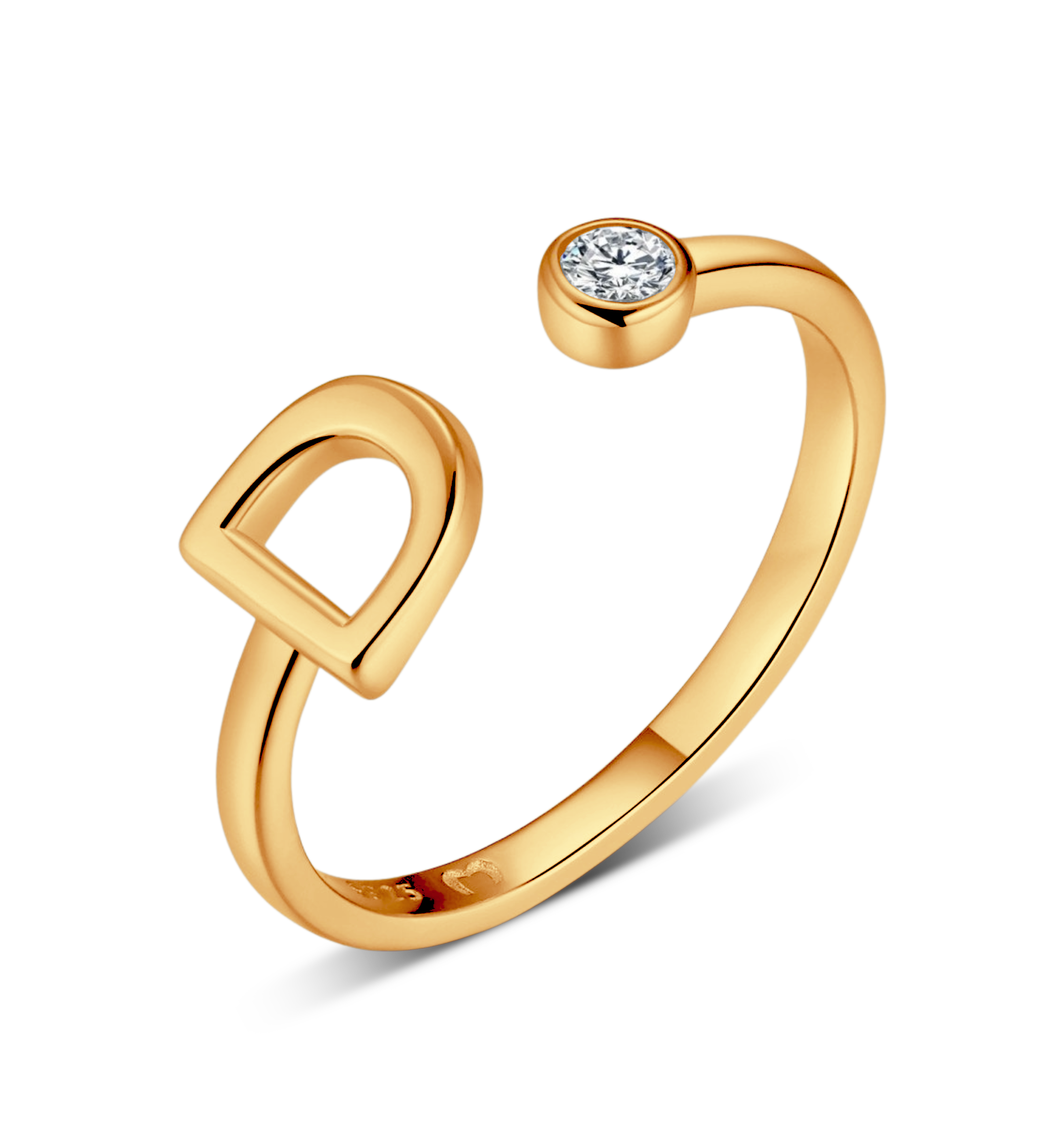 Anillo Top Letter