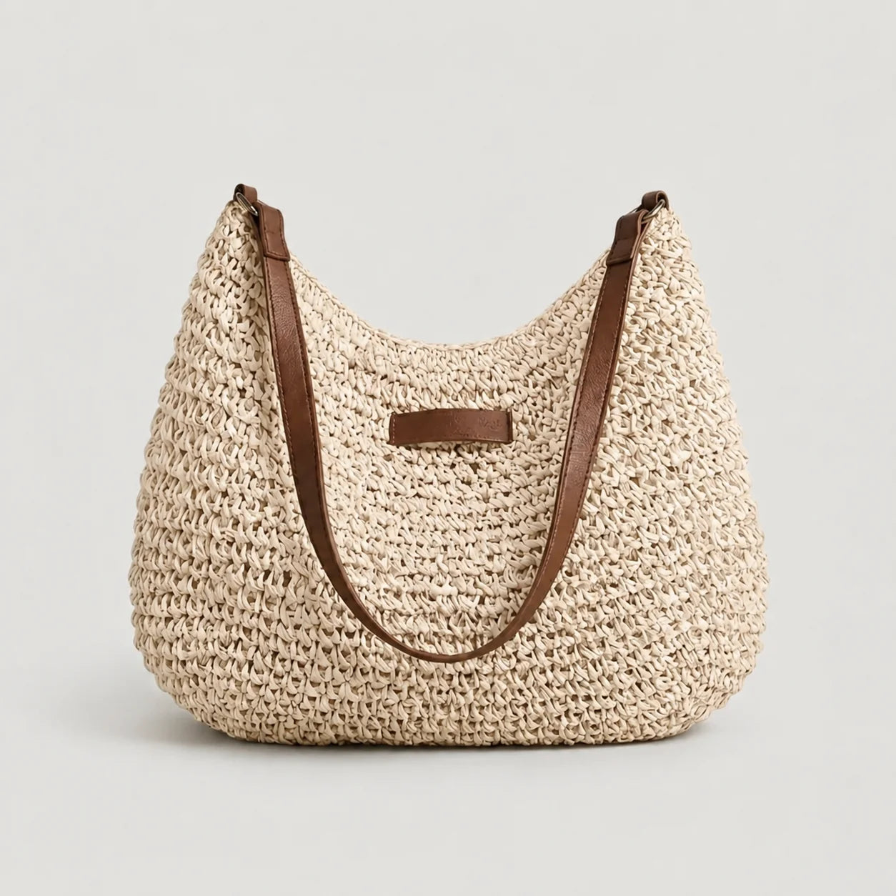 Bolso Bandolera de Rafia Arion