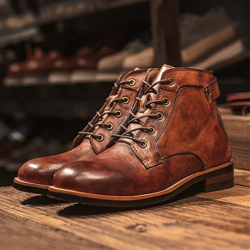 Botas de Lujo de Cuero para Hombre