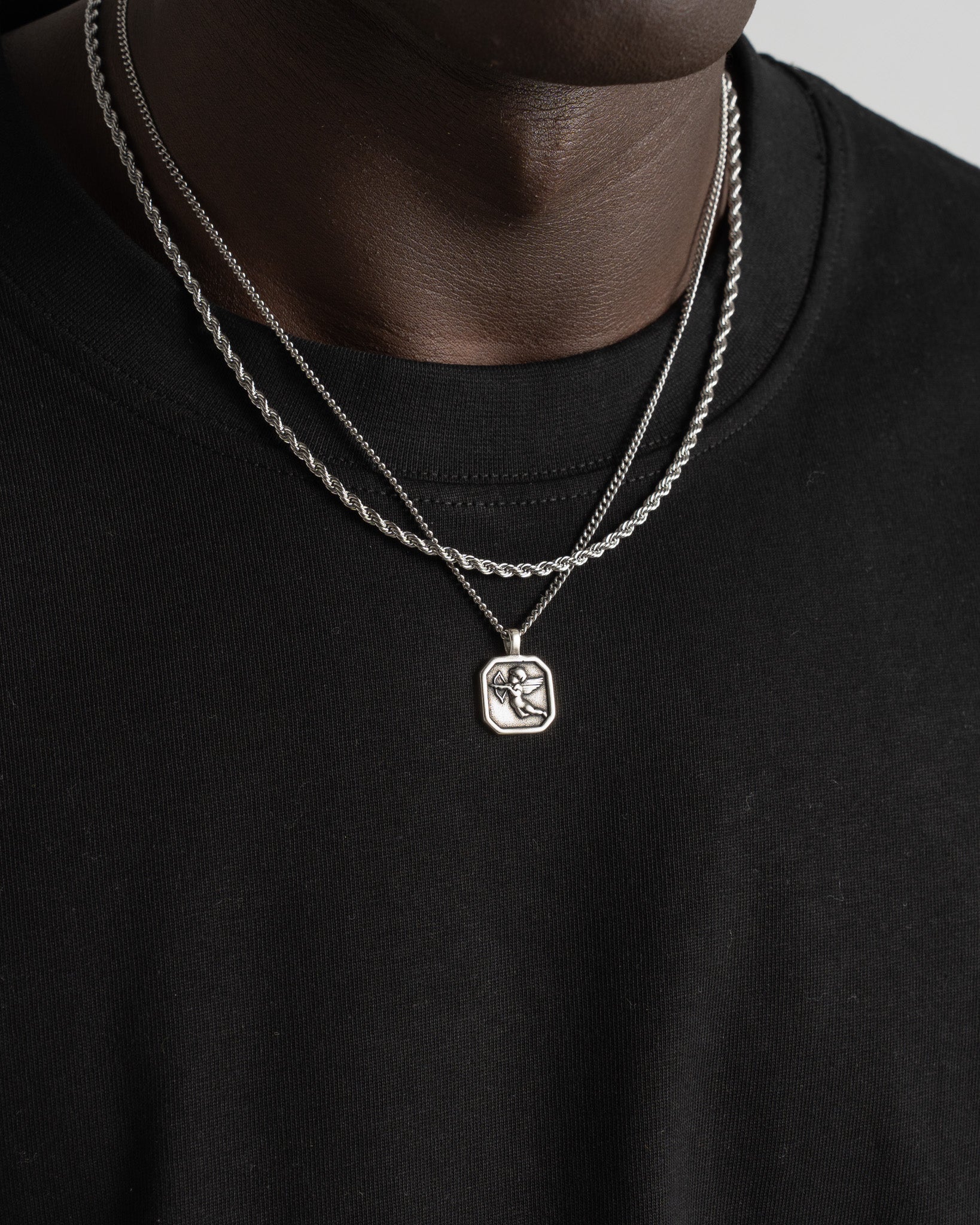 Cadena de Plata Tipo Cordón