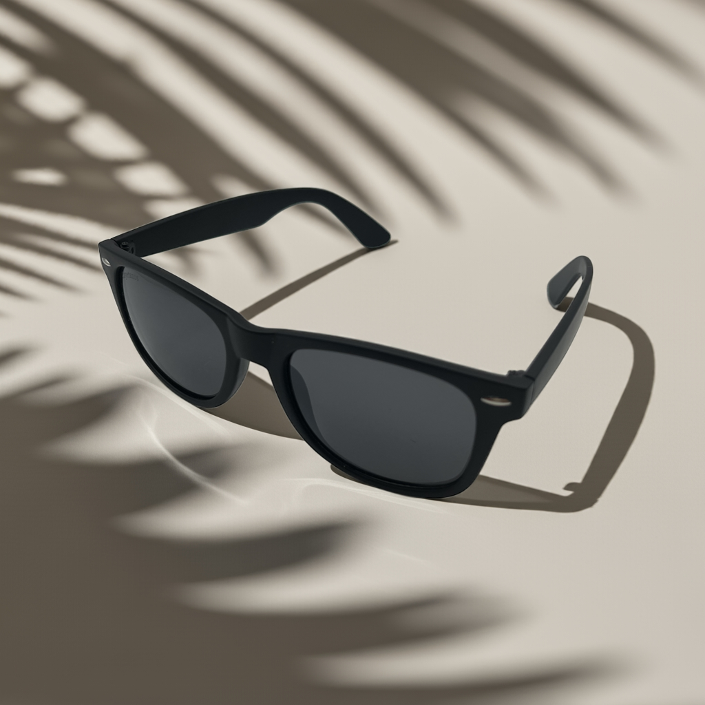 Gafas de Sol con Montura Negra Mate UV400