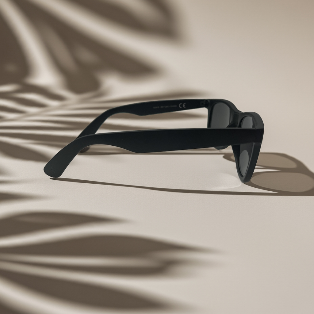 Gafas de Sol con Montura Negra Mate UV400