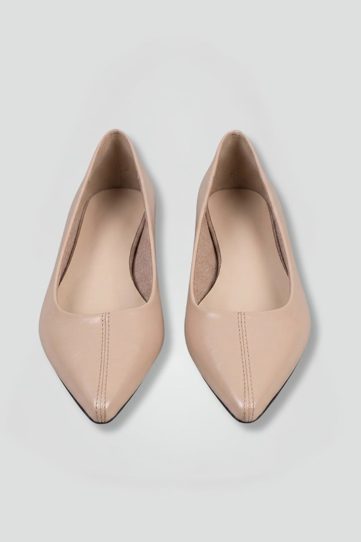 Bailarinas de Cuero Slip-On
