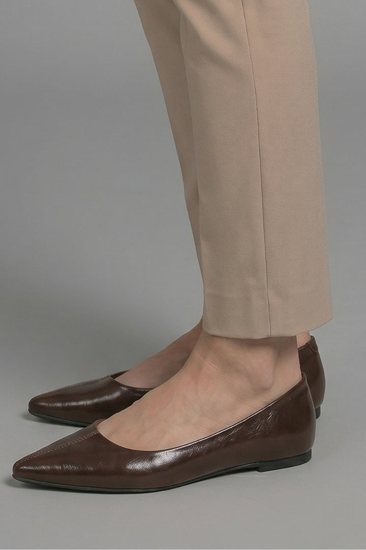 Bailarinas de Cuero Slip-On