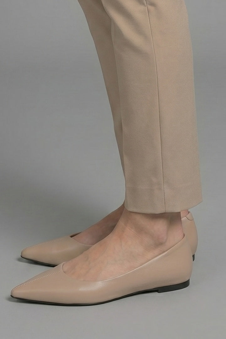 Bailarinas de Cuero Slip-On