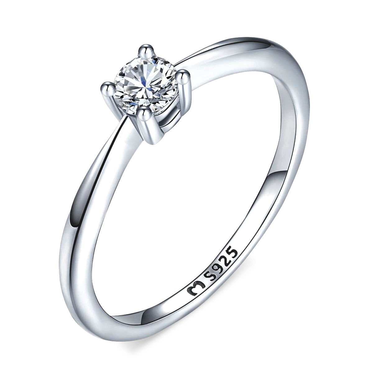 Anillo Circonita Solitaria