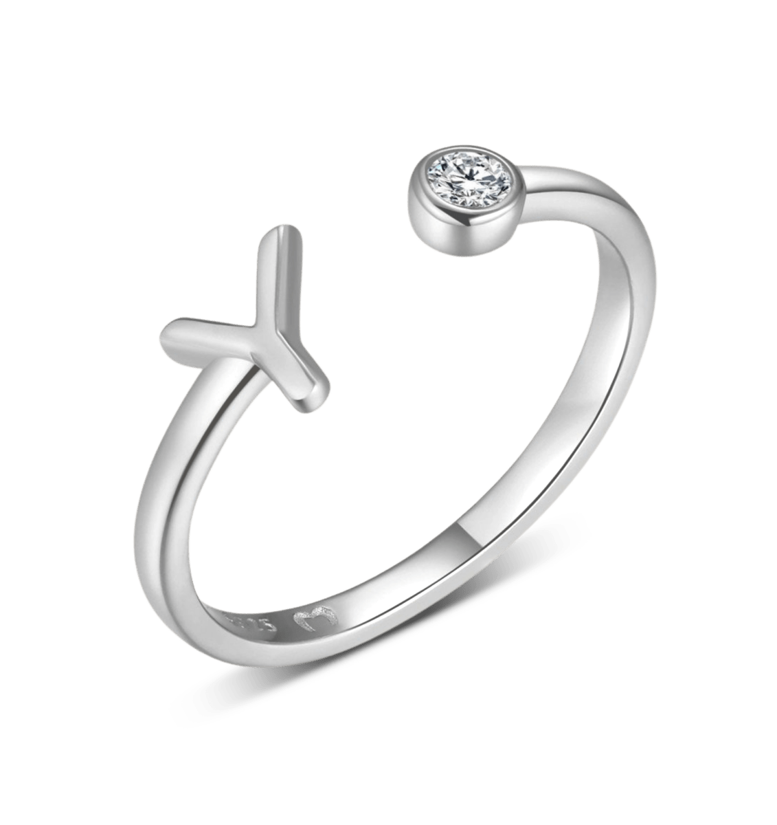 Anillo Top Letter