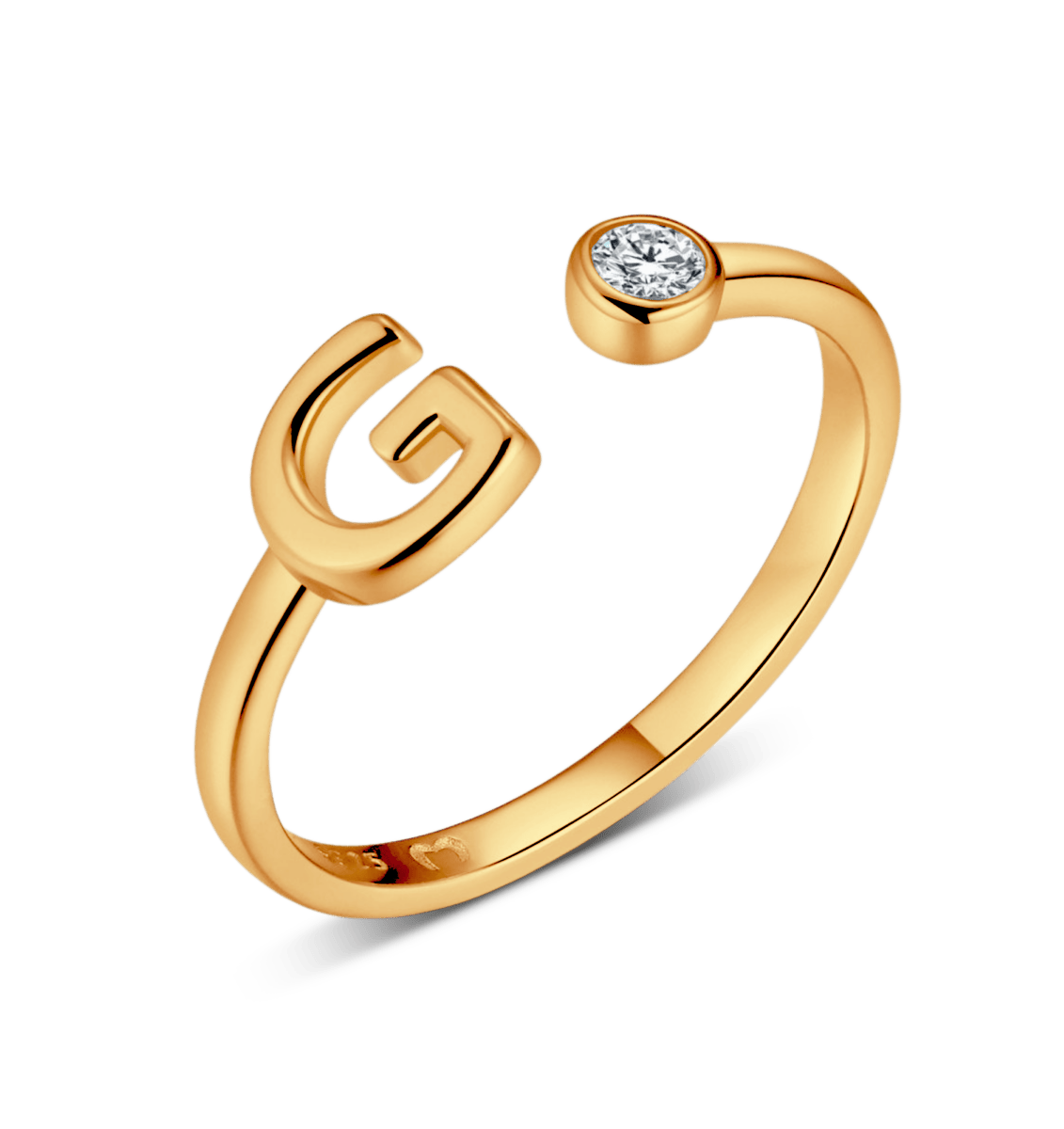 Anillo Top Letter