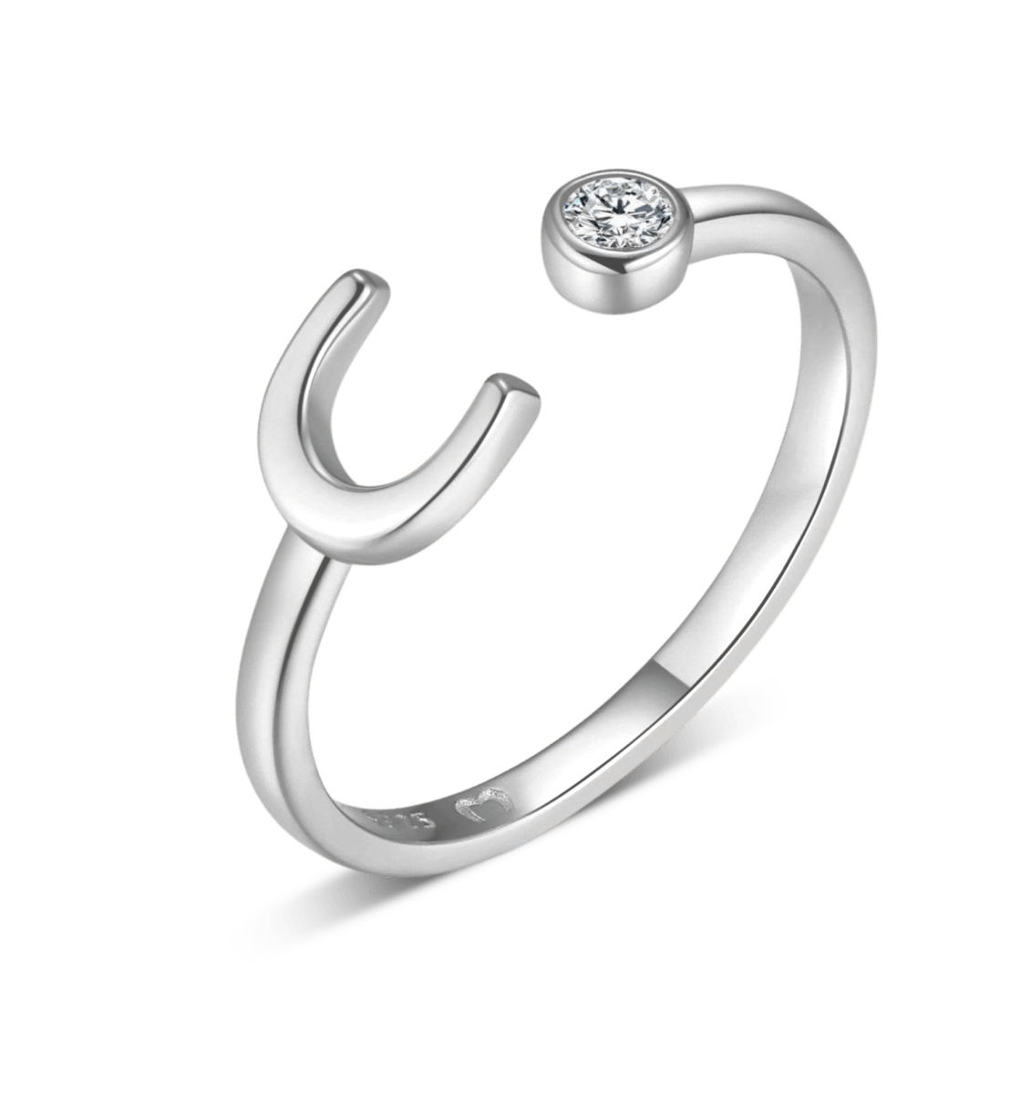 Anillo Top Letter