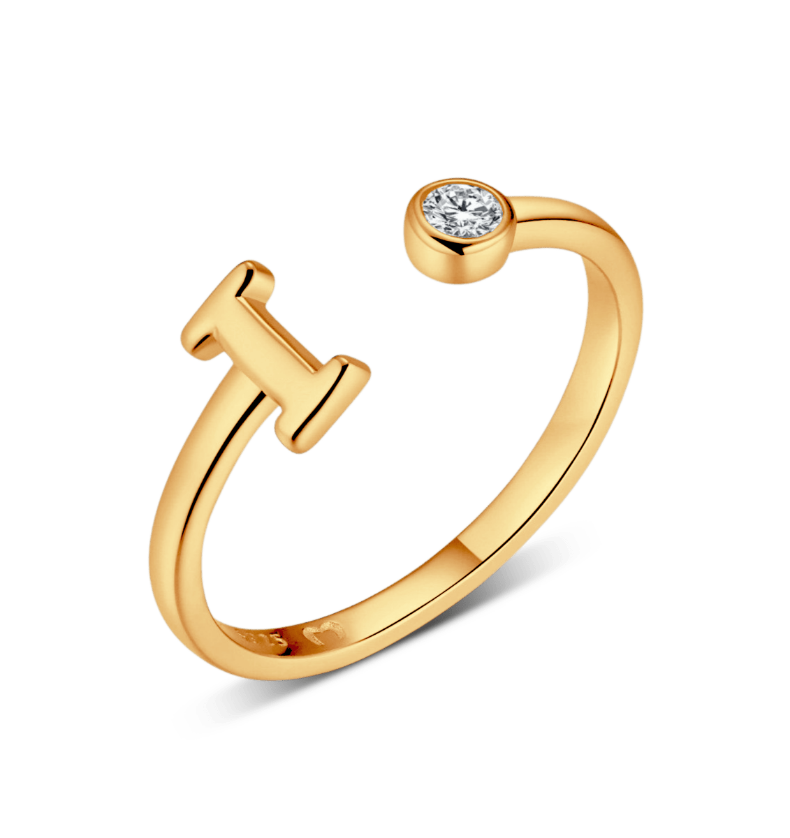Anillo Top Letter