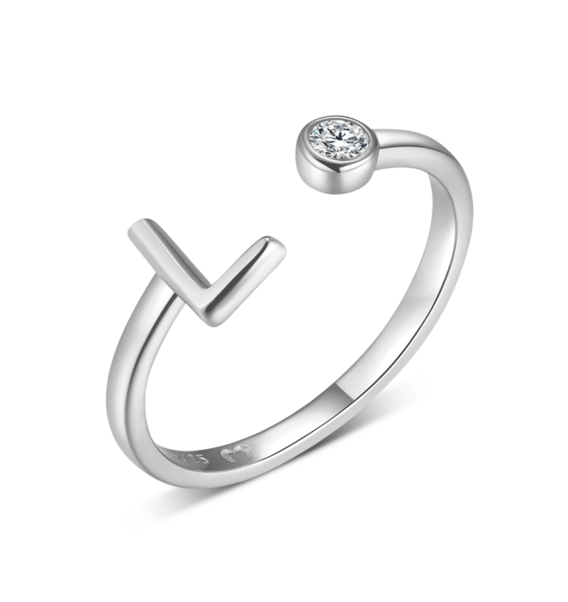 Anillo Top Letter