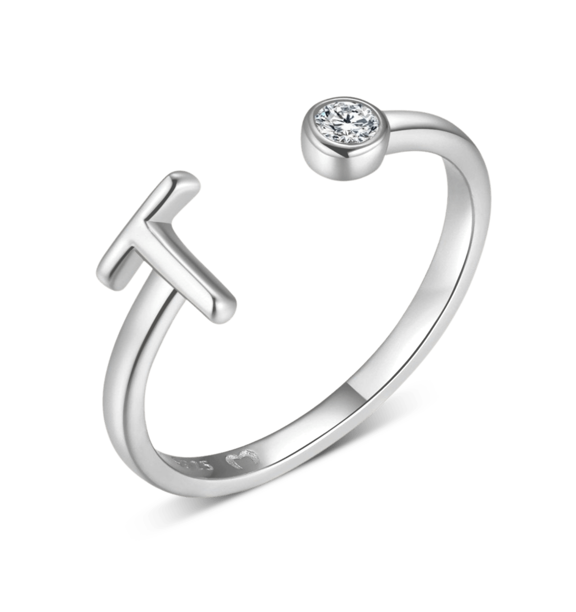 Anillo Top Letter