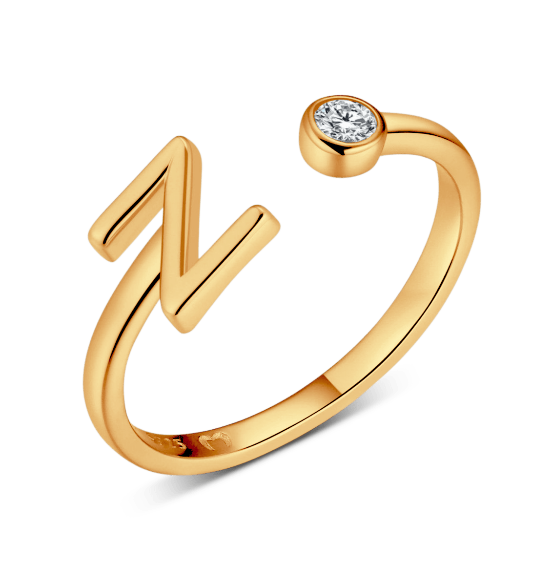Anillo Top Letter