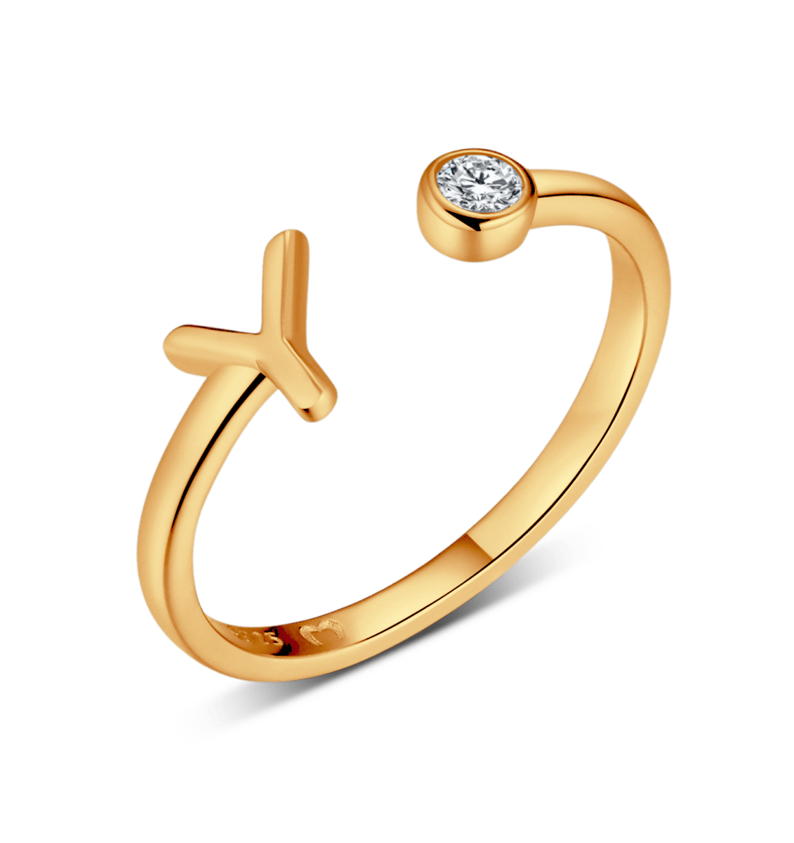 Anillo Top Letter