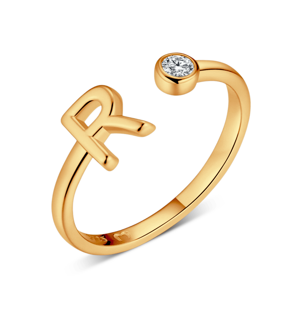 Anillo Top Letter