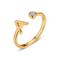 Anillo Top Letter