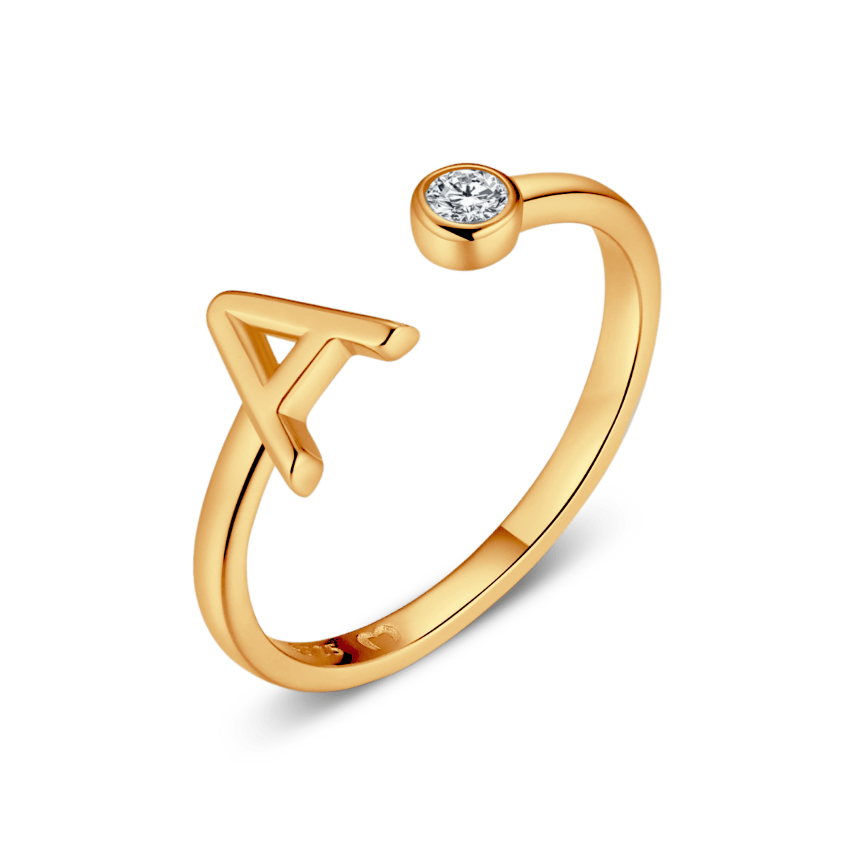 Anillo Top Letter