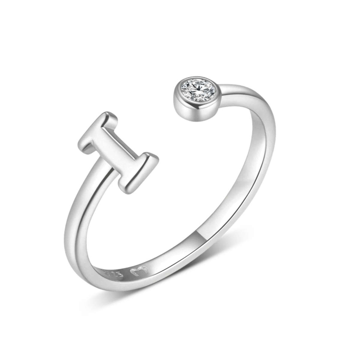 Anillo Top Letter