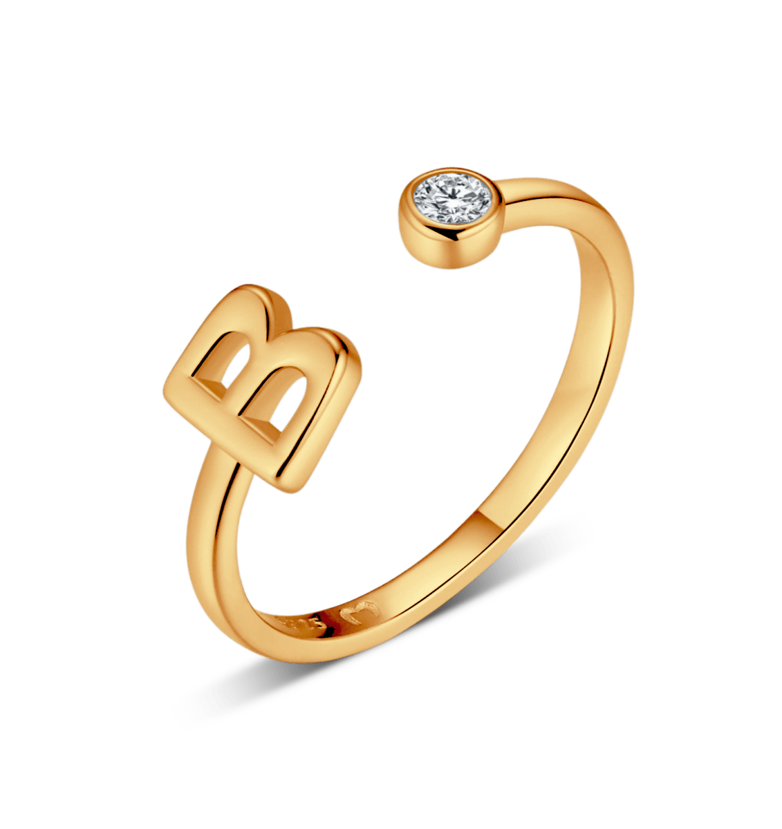 Anillo Top Letter