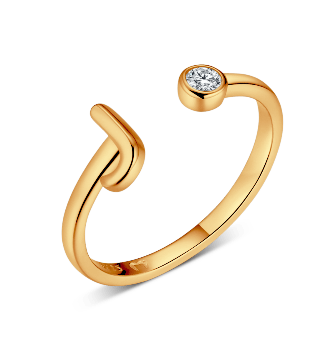 Anillo Top Letter