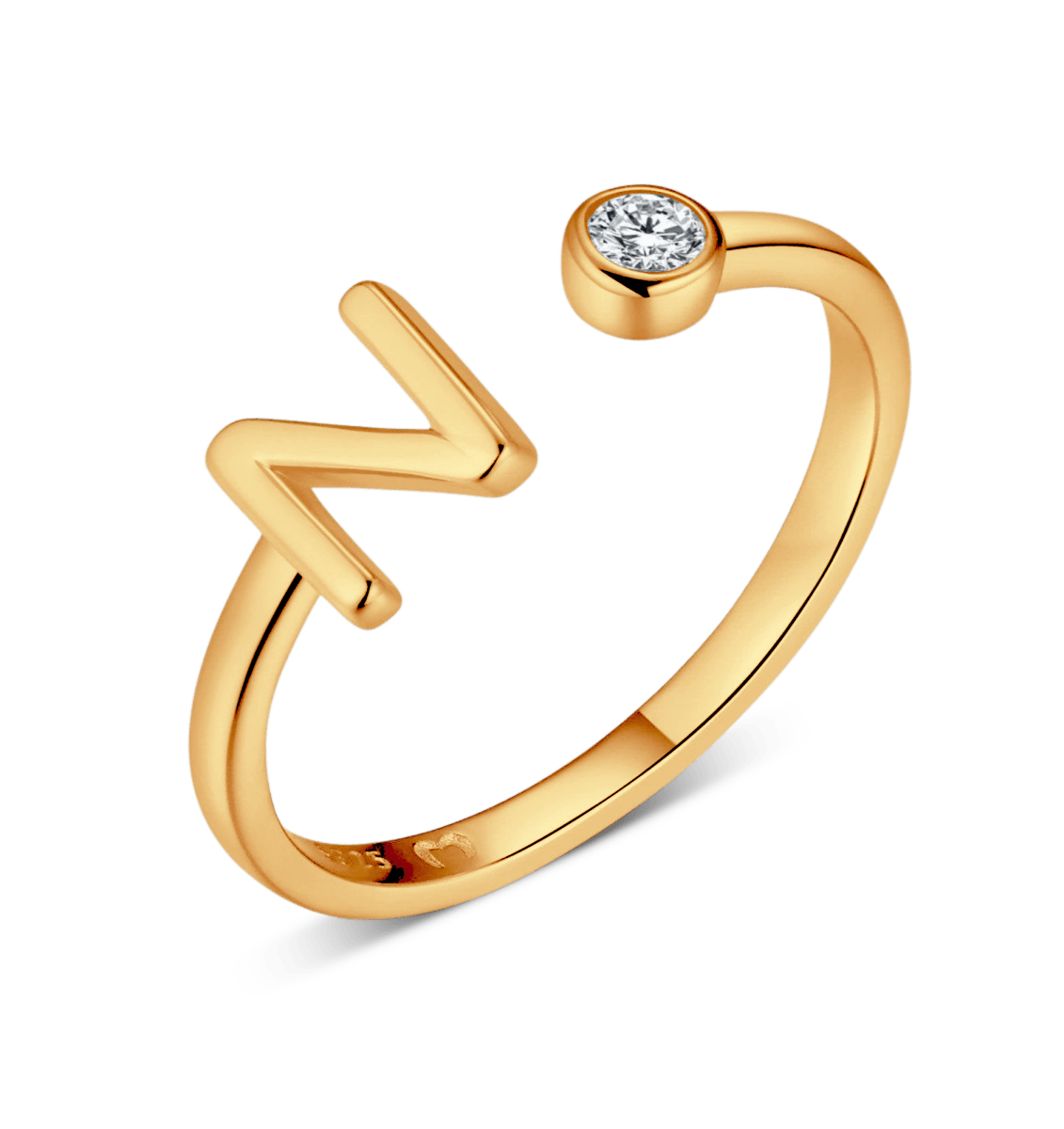 Anillo Top Letter