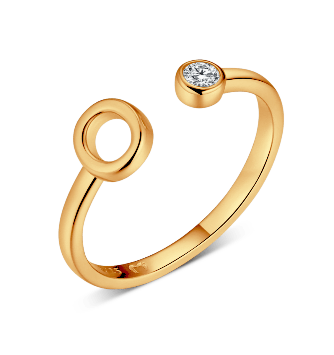 Anillo Top Letter