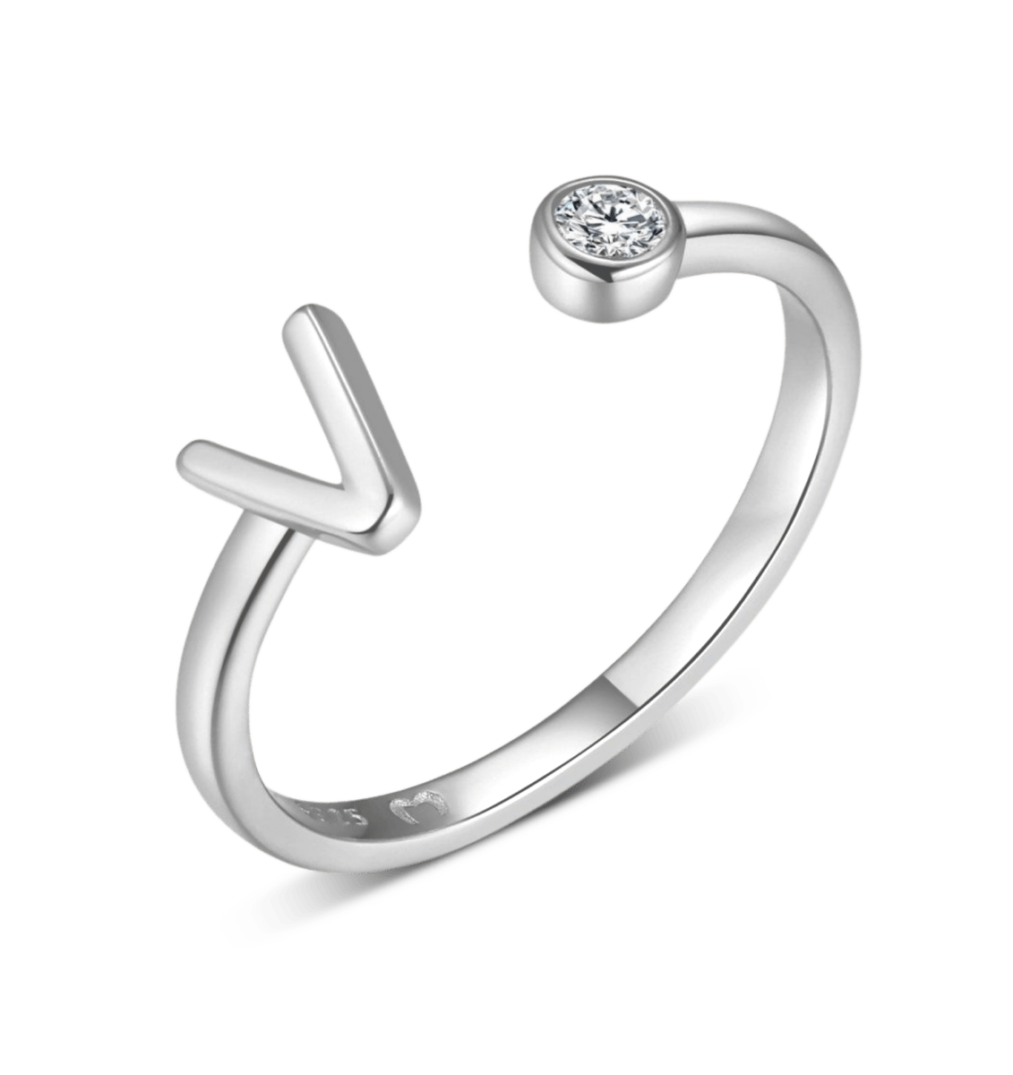 Anillo Top Letter