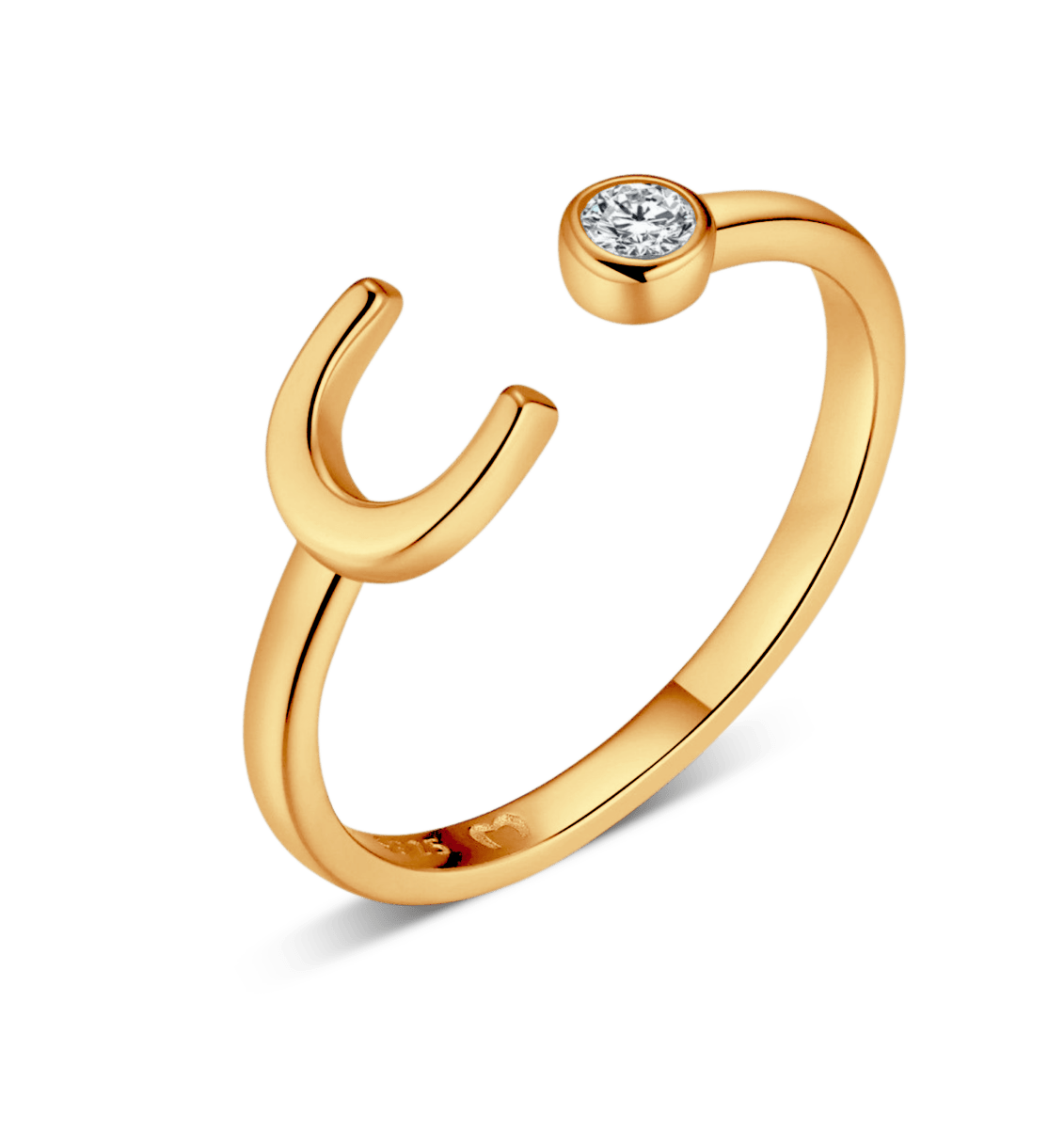 Anillo Top Letter