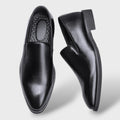 Mocasines de Cuero con Puntera Afilada