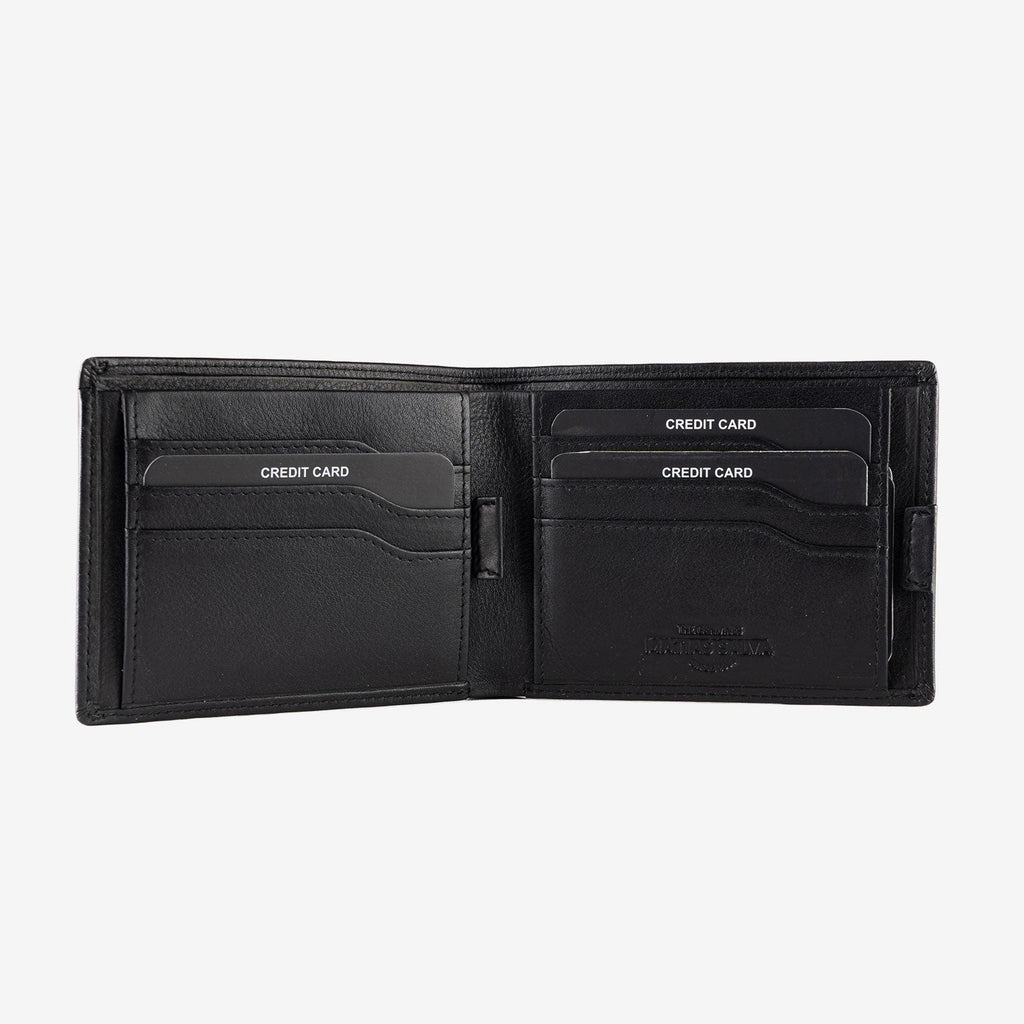 Cartera de Piel para Hombre 12x9,5 cm (Serie Spongy)
