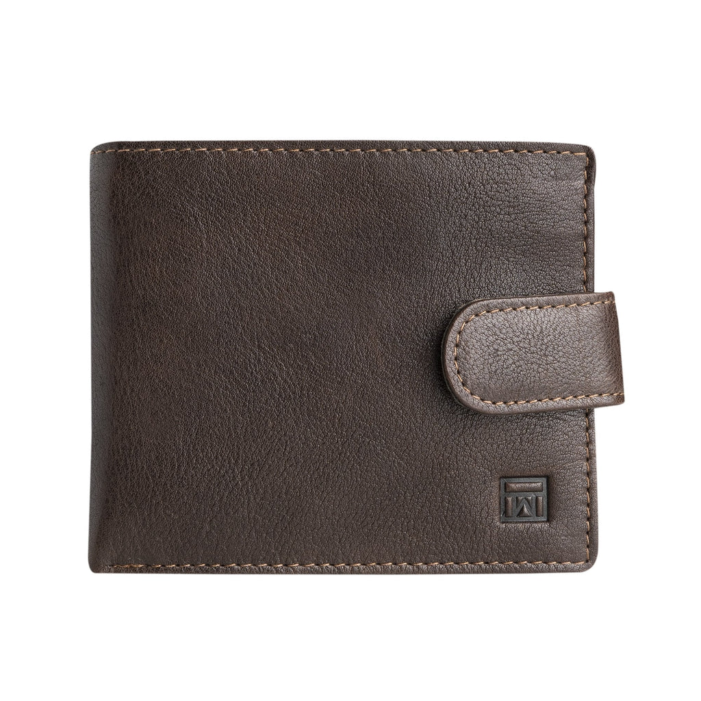 Cartera de Piel para Hombre 10,5x9 cm