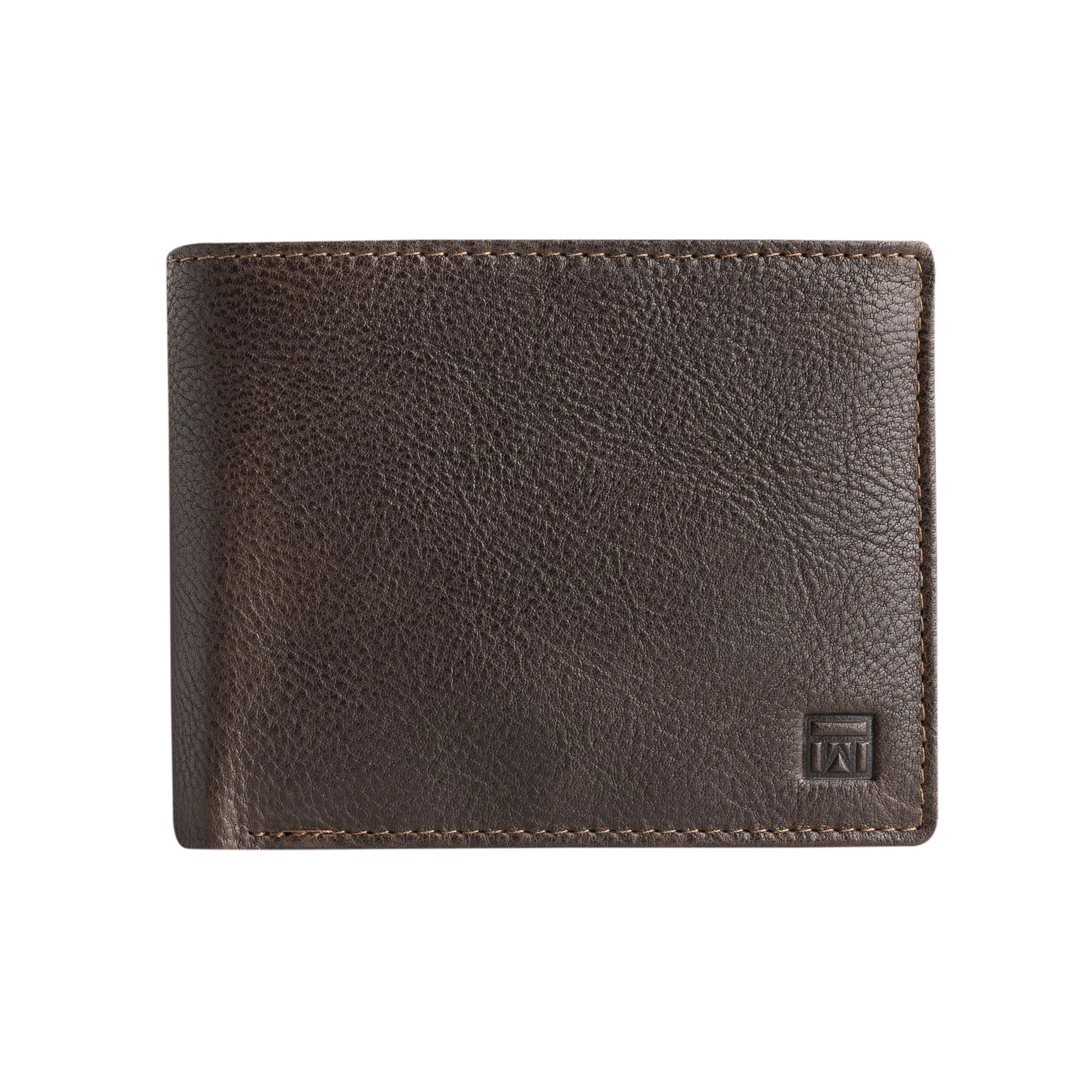 Cartera de Piel para Hombre 11x9 cm