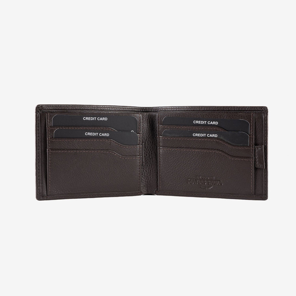 Cartera de Piel para Hombre 12x9,5 cm (Serie Spongy)
