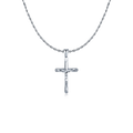 Collar Hombre BRAVE Cruz Jesucristo
