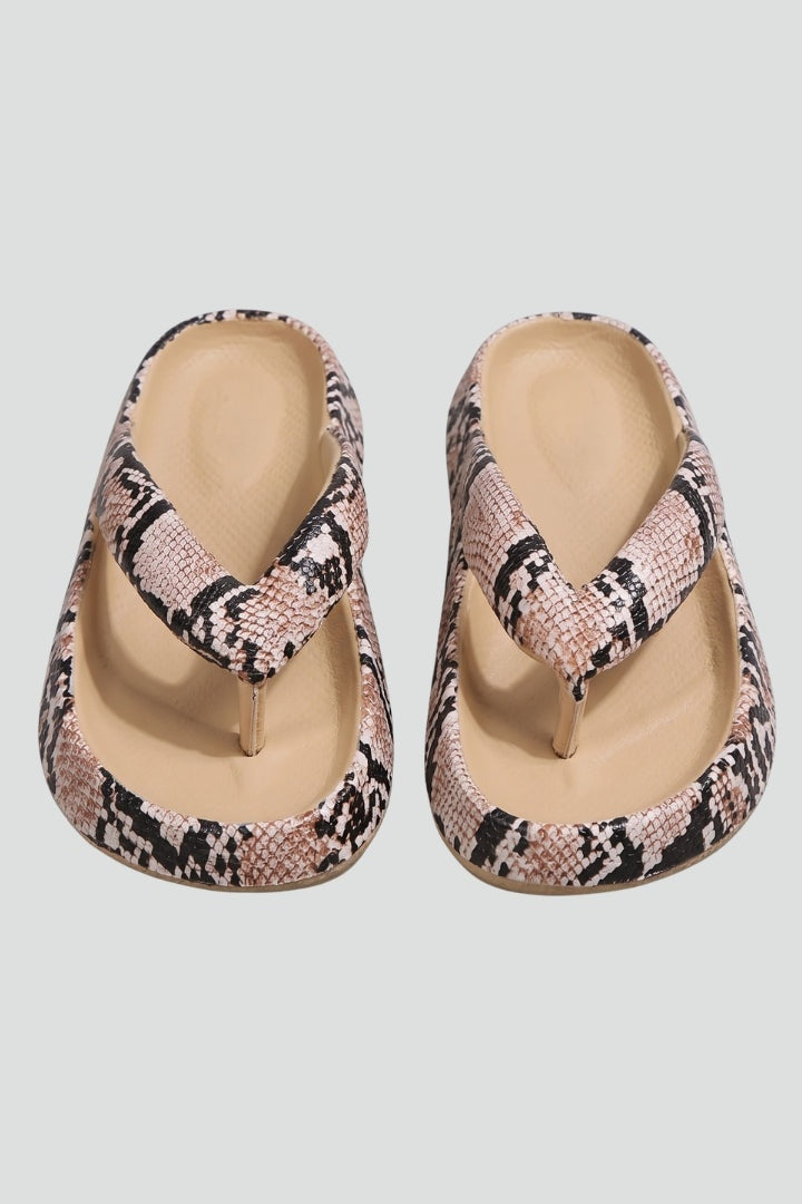 Chanclas Animal Print
