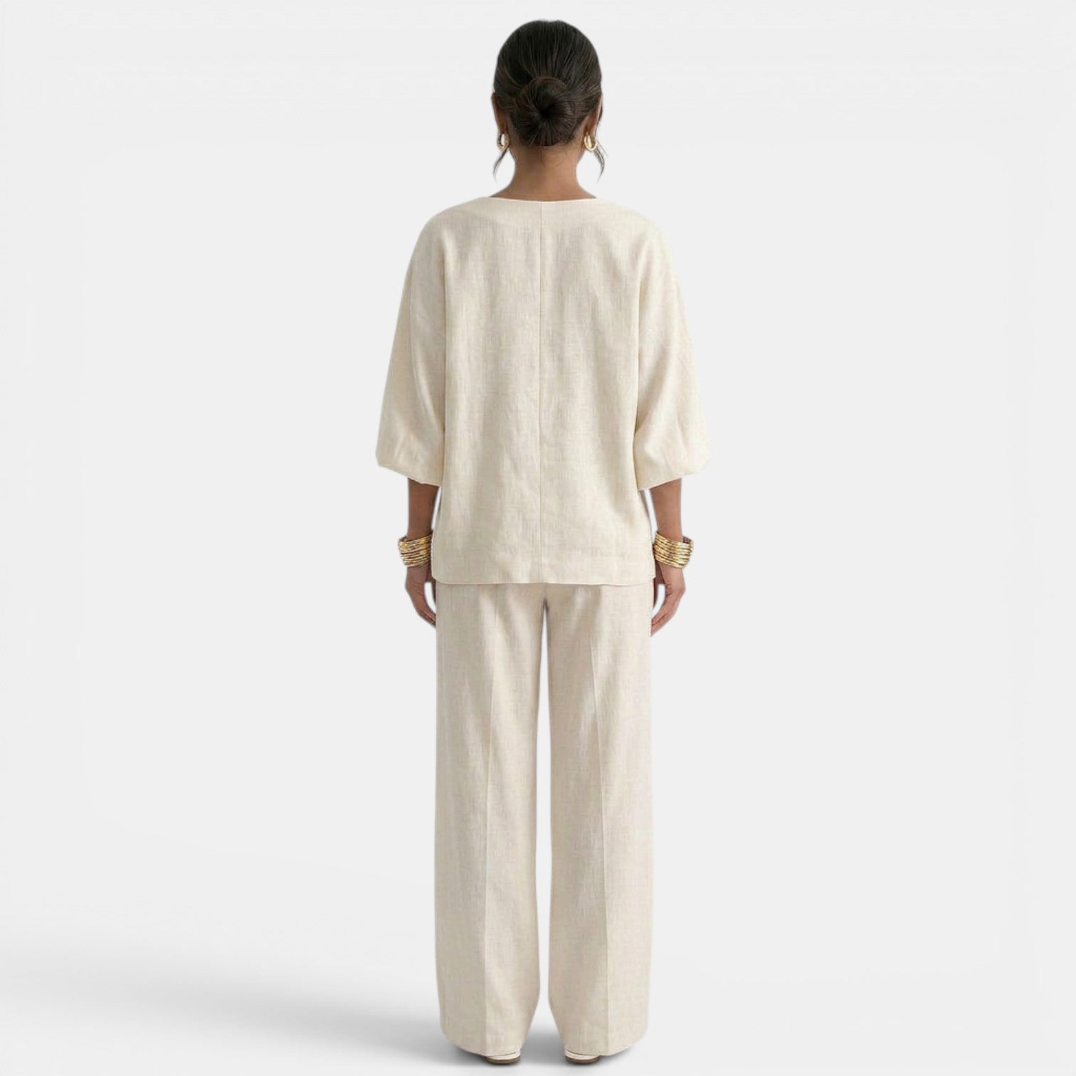 Conjunto Pantalón Lino Verano Mujer